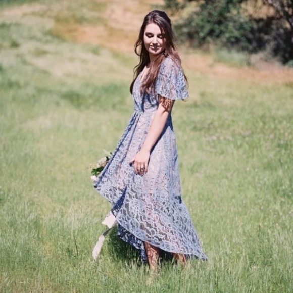 ANTHROPOLOGIE Moulinette Soeurs Genevieve Lace Dress Size 0 - Picture 7 of 10